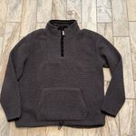 PINK - Victoria's Secret Pink by Victoria's Secret women's small Sherpa warm 1/4 zip pullover Retails $75 Photo 0