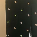 Classic Elements Black  Pants with Colorful Embroidered butterflies 12 Photo 2