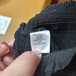 Pink Melo  Black Smocked Tube Top Size Small Photo 3