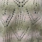 Sanctuary Pointelle Sweater Mock Neck Pullover Pink Moonlight Multi NWT Large Photo 4