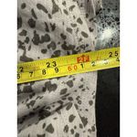 Nation Ltd Woman's ‎ V-neck Bell Sleeve Top Mauve Pink Black Size Large Photo 6