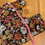 No Boundaries Floral Puff Sleeve Mesh Lined Ruffle Mini Cap Sleeves Dress  XXL 19 Photo 6