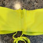 Mistress Rocks Tough Love Lemon Puff Sleeve Crop Shirt Small Photo 3