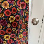 Natural Life Patti Tie Front Maxi with Sunflowers on Green Size L Photo 8