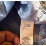 Soft Surroundings Tencel Chambray Tunic Top Blue Button Front Roll Tab Sleeve M Photo 3