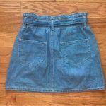 Showpo. Denim Skirt with Bow Size US 2 Blue Photo 5