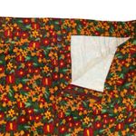 NWT Lucy & Yak Floral Corduroy High Waisted Pants Vintage unique Bold Size W52R Red Photo 8