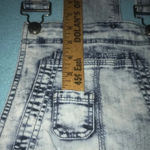 Blue Spice overall distressed shorts Y2K size 5 Photo 8