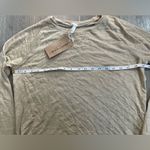 Project Social T  Mocha Heather Beige Long Sleeve Tee - Size Small Photo 3