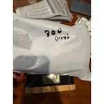 Trixxi Navy Blue Floral Print Square Neck Puff Sleeve Ruffle Tiered Dress Medium Photo 9