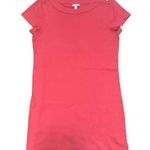 Talbots  Coral Pink Button Detail Short Dress // Size Small Petite Photo 0