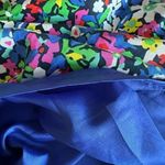 Kate Spade  Mira In Full Bloom Floral Sheath Bright Blue Silk SZ 6 #2120 Photo 10