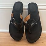 Coach Black Flip Flop Sandals size 9 Photo 5