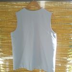 Blair  L Gray Blue Pocketed Tunic Top Photo 1