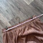 Love Riche  metallic dusty rose pink midi‎ skirt Photo 4