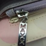 MAXX NEW YORK Leather Purse Shoulder Bag Women's 2 Tone Purple/Gray Purple Photo 8