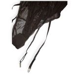 Frederick's of Hollywood Frederick’s of Hollywood Womens Brown Lola Lee Mesh Teddy Photo 5