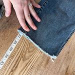 J. Crew Women's Vintage Straight Jeans Distressed Ripped Medium Wash Size 32 Blue Photo 5