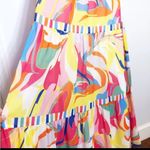 Aura NWT  colorful striped maxi dress M Photo 6