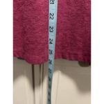 Tuff Athletics Top Pink Hood Long Sleeve Logo Size Medium Activewear Photo 2