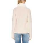 John + Jenn Women’s Sienna Ivory Faux Fur/Suede Drape Sherpa Open Cardigan Sz L Photo 4