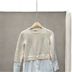 COS Scandi White/Cream Sweater Shirt Dress Photo 2