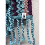 Smartwool ‎ Striped Chevron Scarf O/S Wool Blend Colorful Fringe 72x9" Photo 2