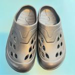 Black Plastic Slides Size 8 Photo 1