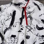 Ali Miles Red and White Jacket Size XL Photo 7