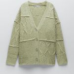 ZARA ✨ PATCHWORK KNIT CARDIGAN✨ Photo 4