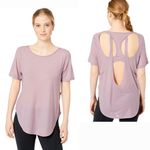 Under Armour Perpetual Cut Out Short Sleeve Top, Purple Plus Size XXL New w/Tag Photo 1