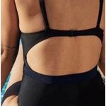Aerie  Bustier one piece swimsuit with belt black medium Photo 2