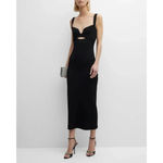 Roland Mouret Knit Midi Dress in Black XSmall New Womens Bodycon Size XS Photo 13