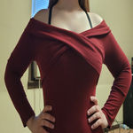 off the shoulder cross long sleeve Size M Photo 0