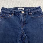 Loft  Stretch Dark Wash Curvy Skinny Jean Womens Size 27 Photo 2