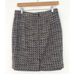 Loft  Woven Teed Plaid Wool Blend Mini Skirt 4 Petite Academia Preppy Schoolgirl Photo 1