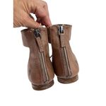 Frye * Carson Sandals Womens Sz 7 Ankle Strap Brown Leather Designer Summer Flat Photo 8