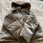 Puffer Jacket Silver Size L Photo 0