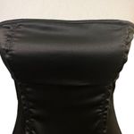 Urban Outfitters Womens Black Satin Slip Dress Size M HOCO Goth Fairy 90s Photo 1