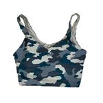 Aerie OFFLINE Real Me Longline Camo Sports Bra XL Wirefree Padded Yoga Gym Photo 3