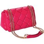 A New Day Sophie Quilted Crossbody Bag in Pink with Gold Chain Photo 1