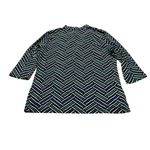 Worthington 3/$15 stretchy blouse with cropped sleeves Photo 3