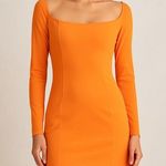 Michael Costello  x REVOLVE Orange Miki Mini Dress Photo 0