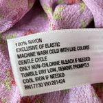 Wild Fable  baby doll mini dress tunic pink floral roses size medium Photo 6