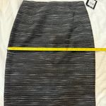 Nanette Lepore Nanette Lenore Craftwork Tweed Skirt Career Pencil Charcoal Lined NWT Size 2 Photo 5