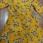 Primark  Mustard Floral Dress Photo 0