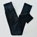 Lululemon Skinny Will Pant Wee Stripe Black Heathered Size 2 Straight Leg Retro Photo 3