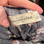 Abercrombie & Fitch  Blue Floral Open Back Crop Top Tank Womens S Summer Beachy Photo 4