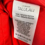 LA MAISON TALULAH Rue‎ Ruffle Mini Dress Red Sz S Photo 7