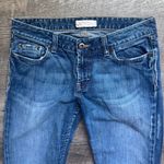 BKE Dement Jeans Womens 29x31 1/2 Y2K Bootcut Stretch Low Rise Distressed Blue Size 29 Photo 6